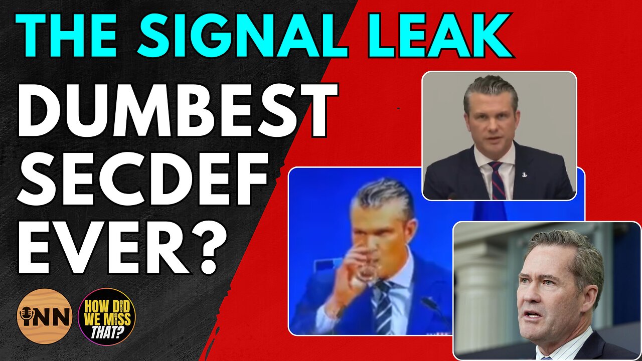 Trump Admin's Signal Leaks are the DUMBEST sh*t ever | @CaitOz @GetIndieNews
