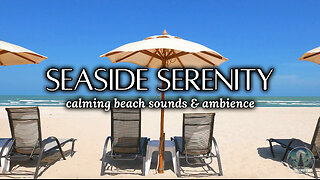 [LIVE] Peaceful Beach Sounds & Ambience for Deep Sleep & Relaxation 🏖️🌊 | Sounds of Nature
