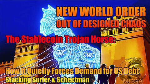 The Stablecoin Trojan Horse: How It Quietly Forces Demand for US Debt | Stacking Surfer & Schectman