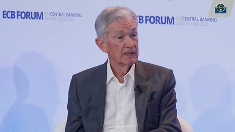 Fed Chair Jerome Powell discusses policy at ECB conference panel - July 1, 2025