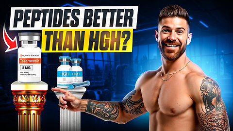 Peptides or HGH? Which One ACTUALLY Makes You Younger?