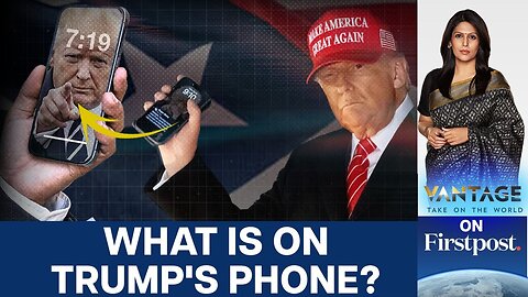 Why Everyone’s Talking About Trump’s Phone Wallpaper | Vantage with Palki Sharma | N18G