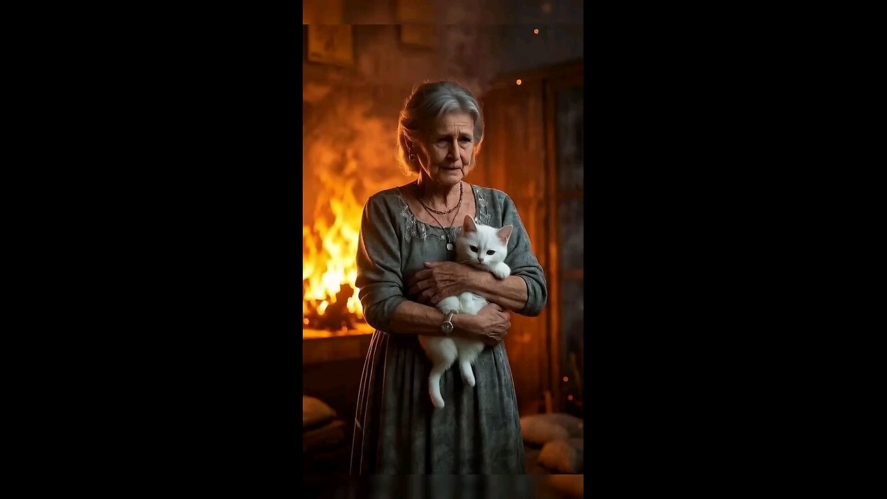Grandmother's sacrifice to save kittens from fire
