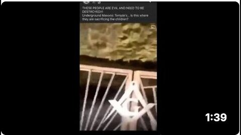 "Disturbing Footage: Secret Underground Freemason Lodge Discovered in Remote Area"