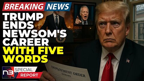 🚨BREAKING: Trump Just Called Out California's Governor And What He Said Will End His Career
