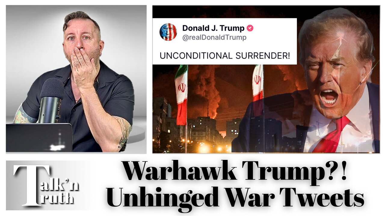 Warhawk Trump Tweets PRO WAR Statements