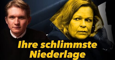 Faesers AfD-Plan scheitert komplett +++ Die Wahrheit über das Gutachten +++ Böhmermanns Blamage