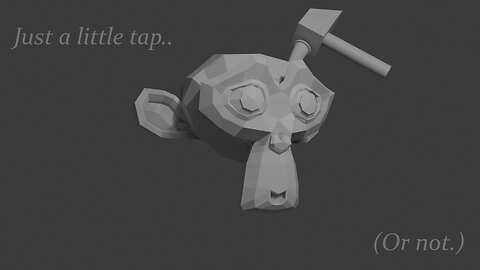 Just a little tap.. (Blender Animation)