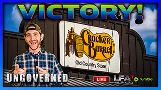 VICTORY: CRACKER BARREL DITCHES NEW LOGO! | UNGOVERNED 8.27.25 10AM