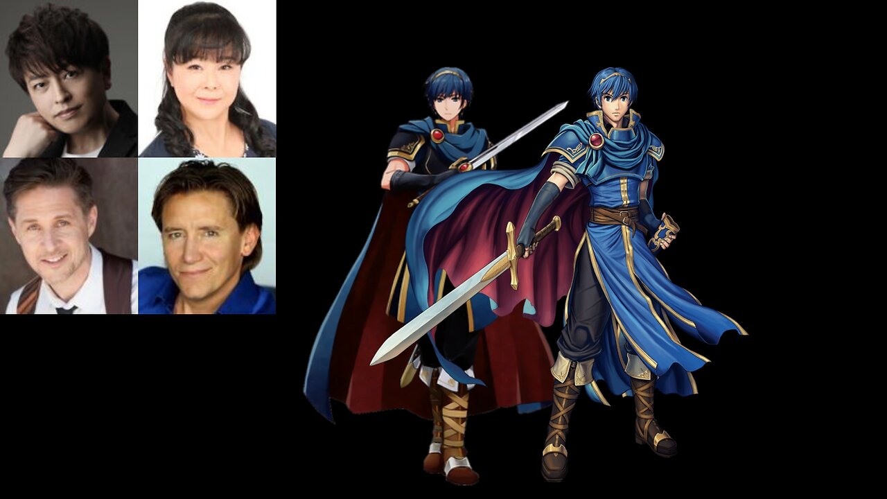 Video Game Voice Comparison- Marth (Fire Emblem)