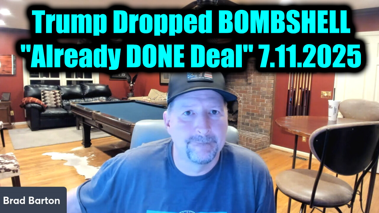 Brad Barton SHOCKING News 7.11.25