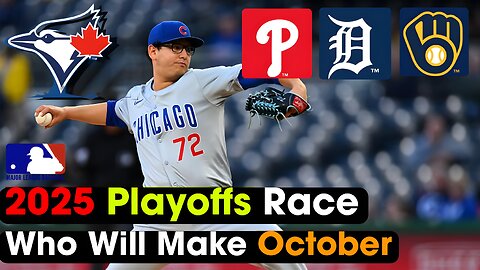 MLB 2025 Playoff Race Heats Up | Brewers, Phillies, Tigers & Blue Jays