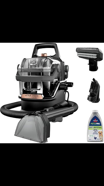 BISSELL Little Green HydroSteam Multi-Purpose Portable Carpet Cleaner