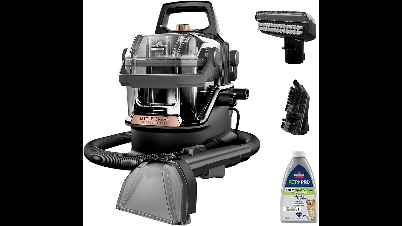 BISSELL Little Green HydroSteam Multi-Purpose Portable Carpet Cleaner