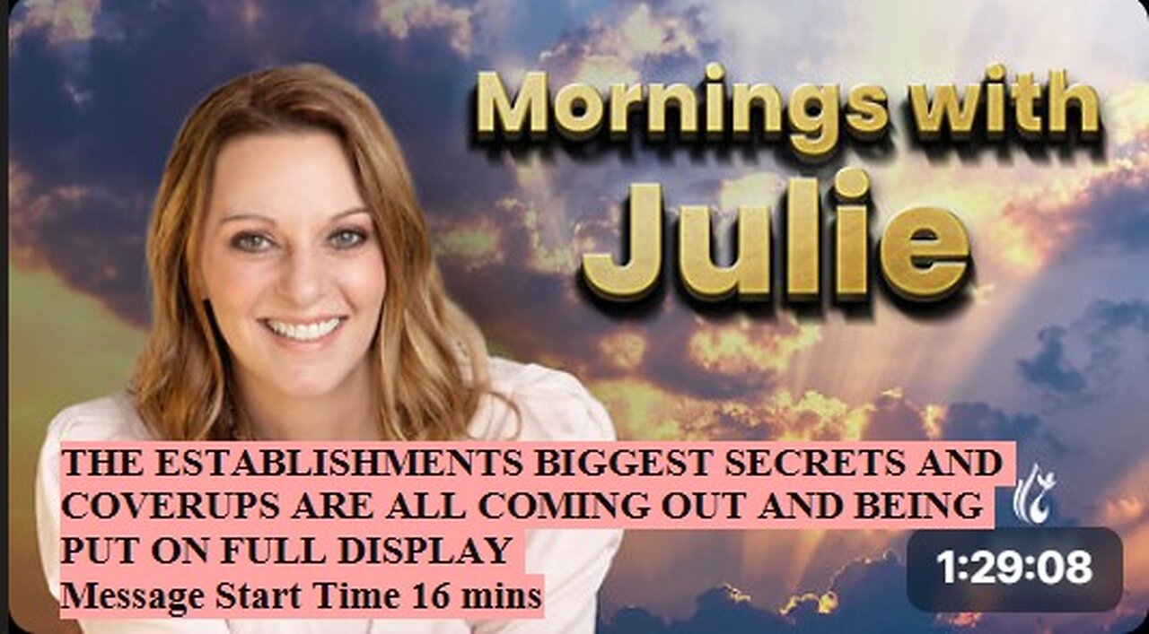 Julie Green sub BIGGEST SECRETS AND COVERUPS ARE ALL COMING OUT AND BEING PUT ON FULL DISPLAY