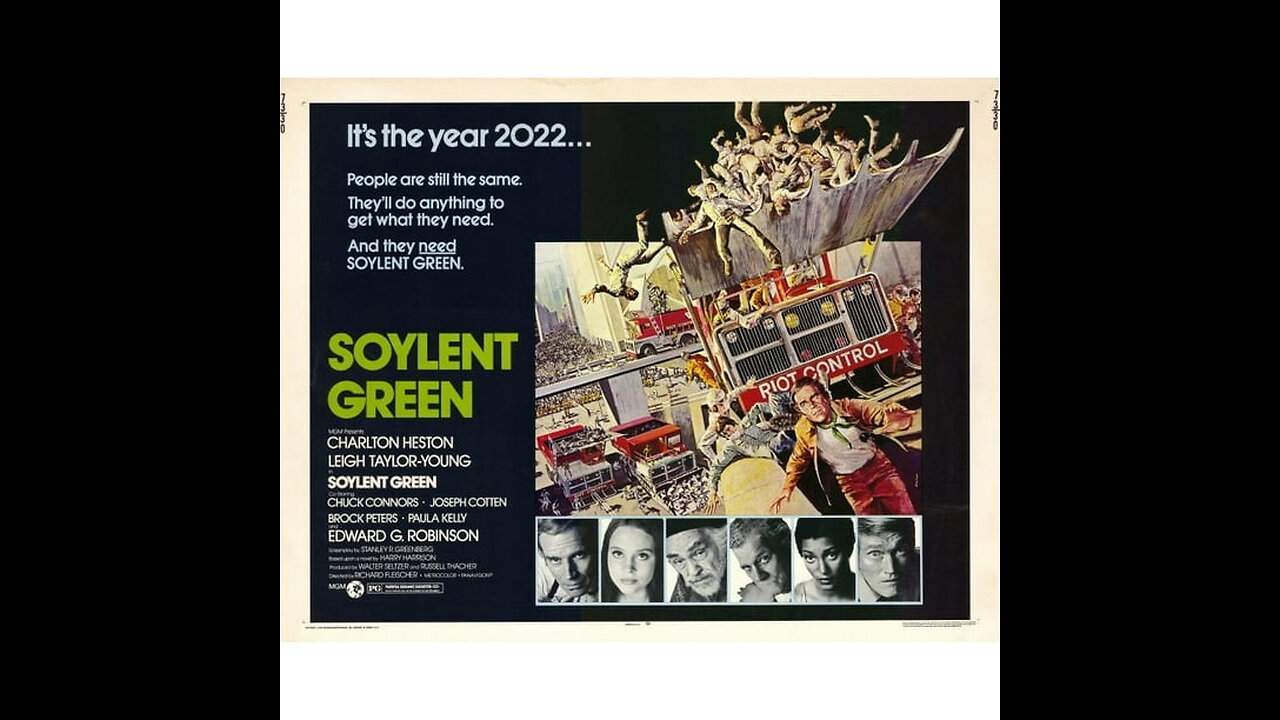 Soylent Green 1973 🚨(MUST SEE movie)🚨 by Richard Fleischer