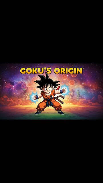 Goku’s Origin: From Saiyan Baby to Super Saiyan! | Dragon Ball Short Animation