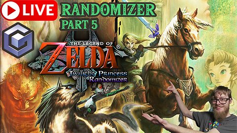 🔴LIVE - TWILIGHT PRINCESS Randomizer Livestream! Part 5! Actual Gamecube! HD #twilightprincess #gcn