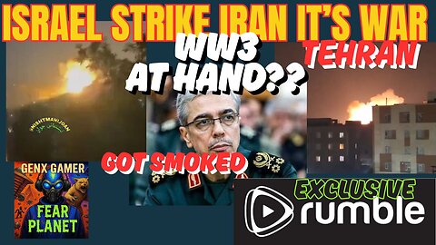 IRAN AND ISRAELWAR FRIDAY THE 13TH?