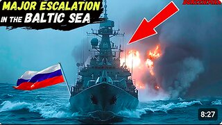 A BRUTAL CLASH: The Russian corvette “BOIKIY” won against eight NATO military ships