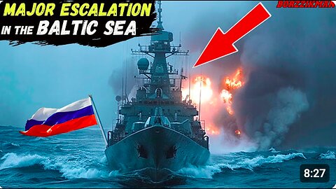 A BRUTAL CLASH: The Russian corvette “BOIKIY” won against eight NATO military ships