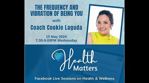 HM Session 95 The Frequency And Vibration Of Being You with Coach Cookie Laguda