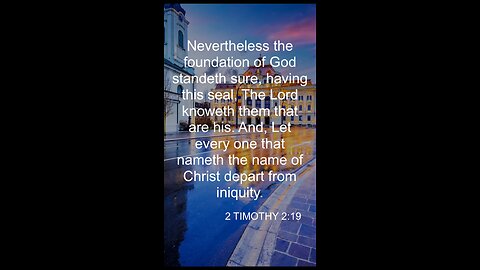 2 Timothy 2:19