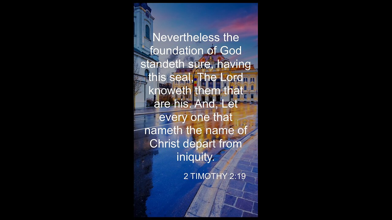 2 Timothy 2:19