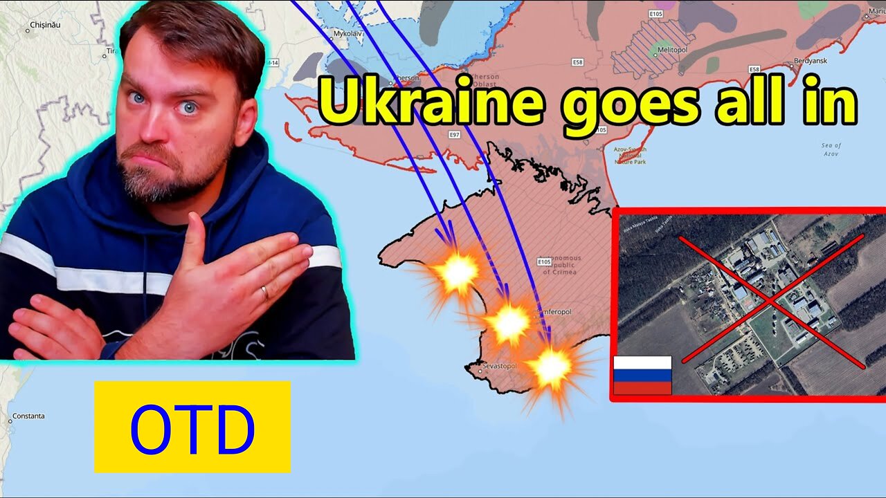 On This Day | Wow! Ukraine goes all in Striking Crimea | USA is changing Policy of Ukraine