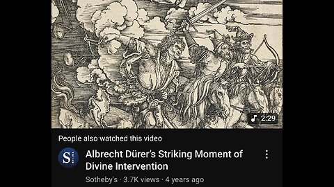 Albrecht Durer's Striking Moment of Divine Intervention by Sotheby's