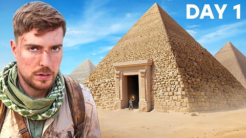I Spent 100 Hours Inside The Pyramids!