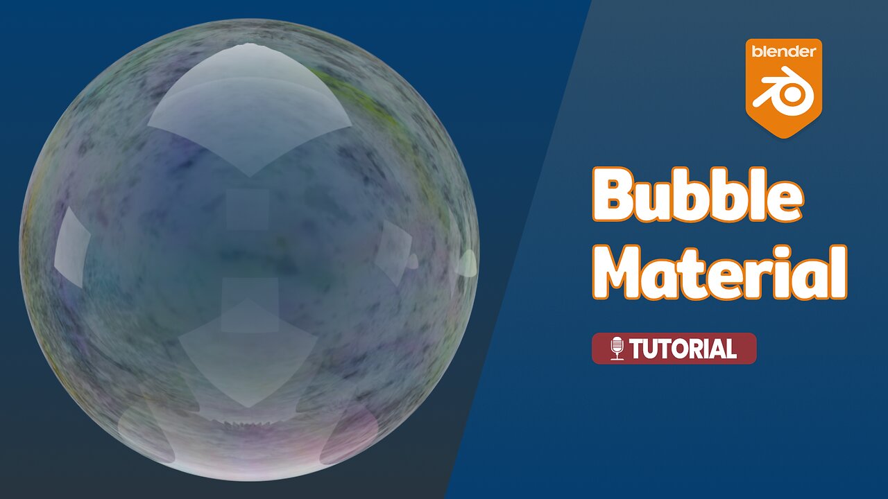 Create a procedural bubble material in Blender [Cycles] [cc]