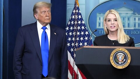 PILNE: Prezydent Trump odnosi się do plotek na temat prokurator generalnej Pam Bondi, ...