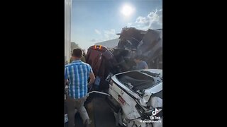 Illegal aliens, unvetted, unqualified, climbing behind the wheel of these MASSIVE death machines