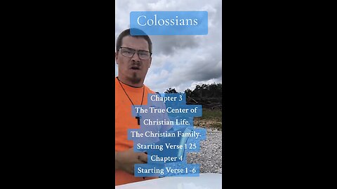 Colossians Chapter 3-4
