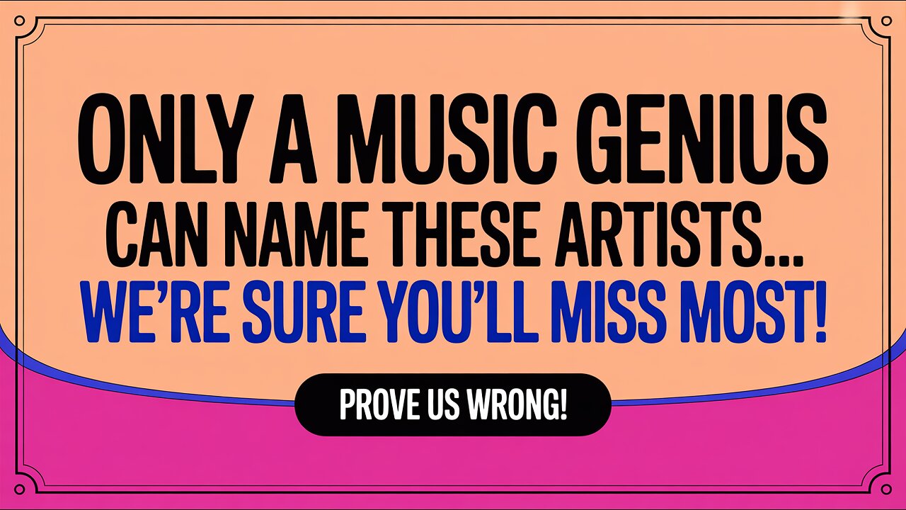 Music Quiz For Music Geniuses