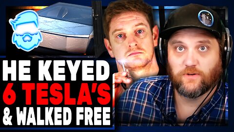 Woke Judge LETS OFF Lunatic Who KEYED 6 Tesla's With ZERO CHARGES! Pam Bondi Needs To Step In!
