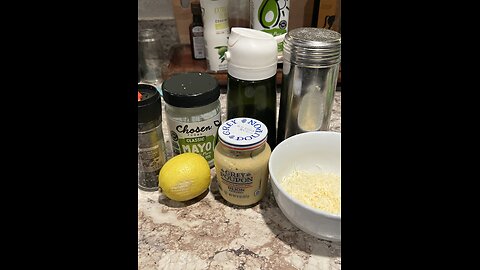 Homemade Caesar Dressing. Make it, and you won’t regret it, if you’d regret….,,,😄