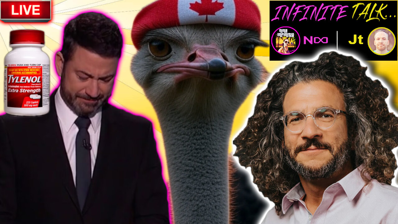 Saving Ostriches in BC! w/ Viva Frei + Kimmel, Tylenol & Megyn Kelly’s Witch Claim | Infinite Talk