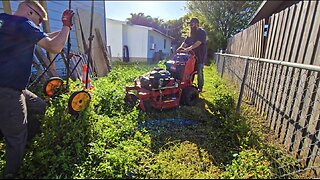 It WASN'T Our Lawn Mowing HELP That Brought This Man To TEARS