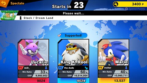 SSBU Online Spectator Mode with Special Characters Quickie 7/26/25