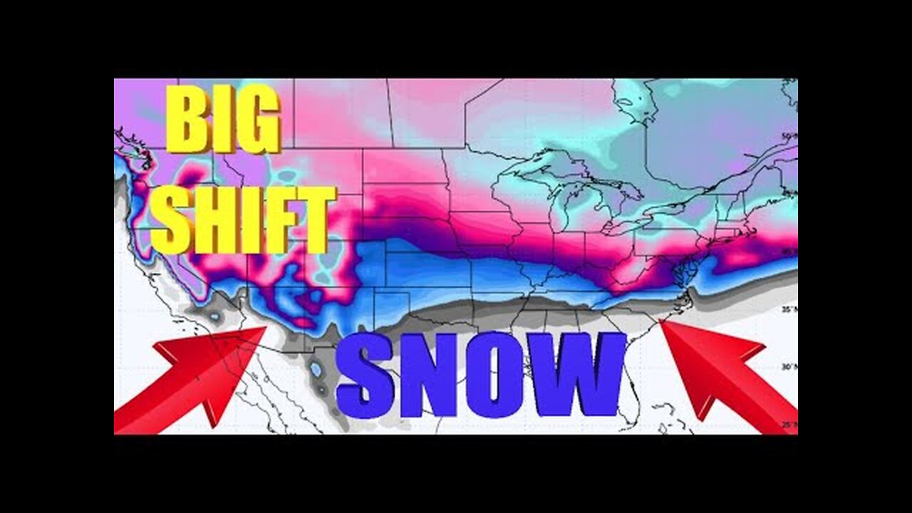 This WINTER Weather Just SHIFTED, Bringing A LOT Of SNOW!
