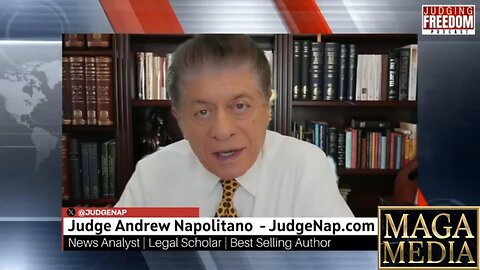 Andrew Napolitano's treachery of Donald Trump and Peter Hegseth - December 2025