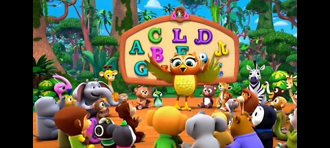 "A to Z Phonics Adventure with Cartoon Animals 🐧🦒🐼"