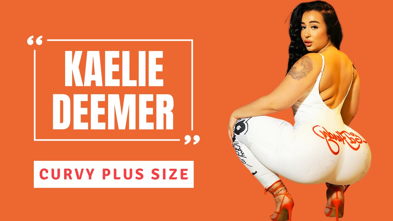 Kaelie Deemer: Curvy Plus-Size Model & Instagram Fashion Influencer Taking Over