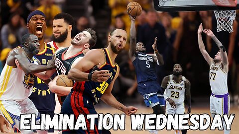 Lebron James FINAL Game Of Career | Warriors Onto Next Round | Elimination Wednesday | Live Reaction