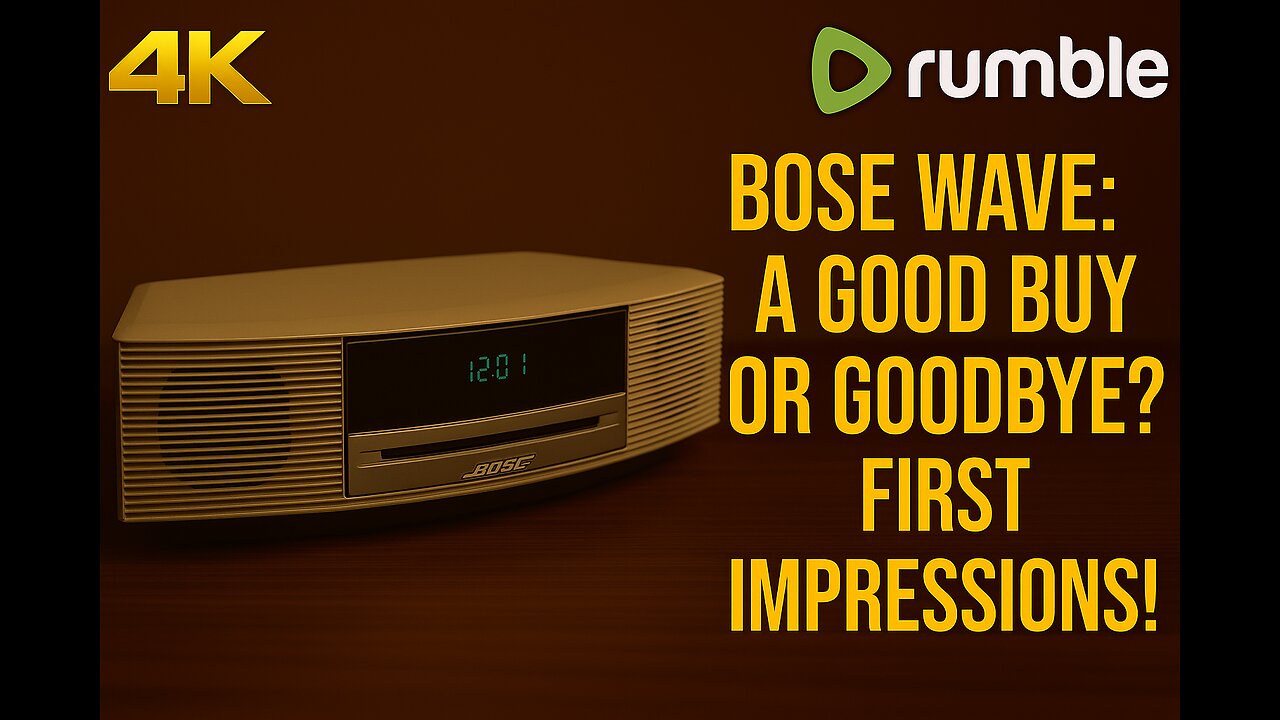 🔊✨ Bose Wave Review: Good Buy or Time to Say Goodbye? First Impressions! 🎶🔥