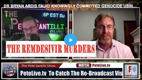 "Fauci Accused of Negligently Prescribing Remdesivir to COVID-19 Patients"