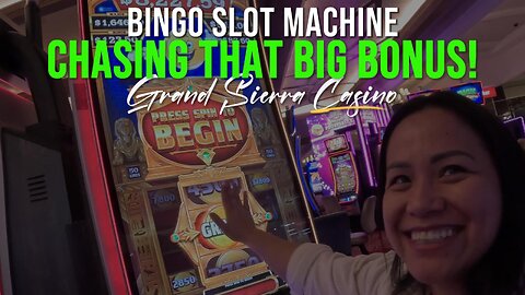She CHASED the CASHMAN BINGO Slot Machine