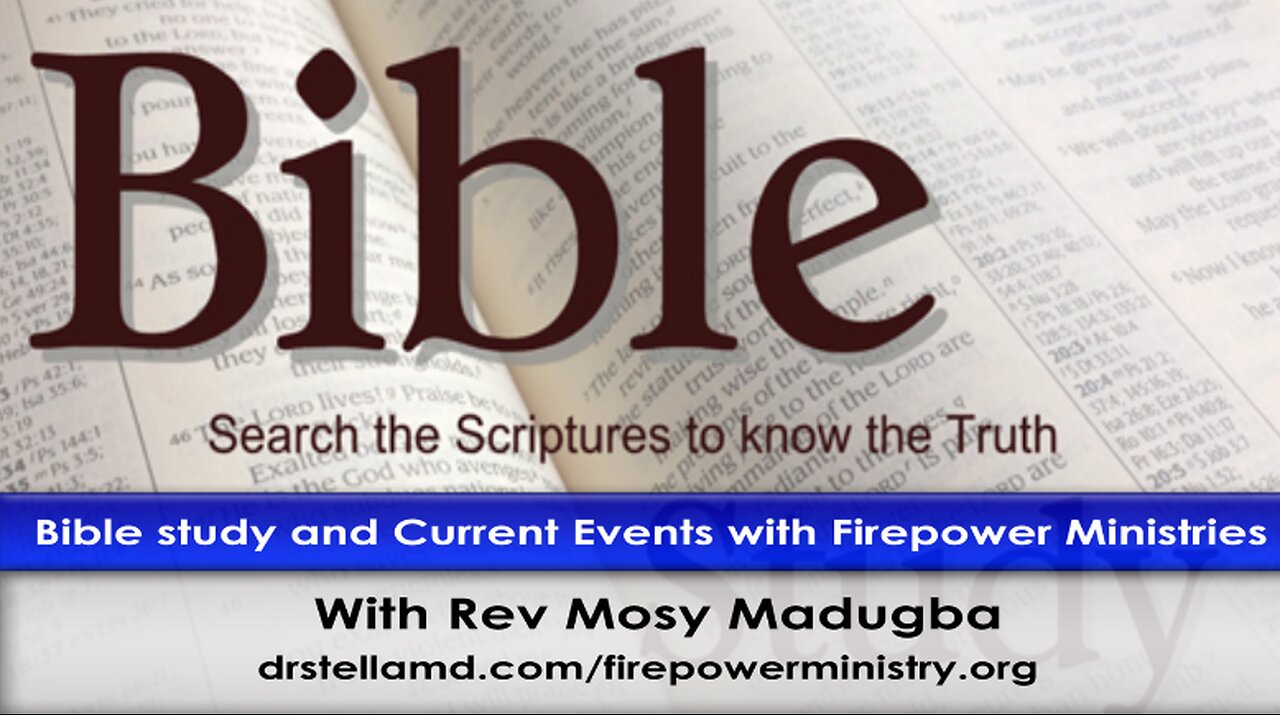 Bible Studies and Current Events with Dr. Stella Immanuel